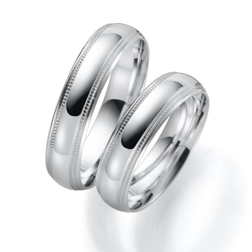 Förlovningsring i äkta silver 5mm