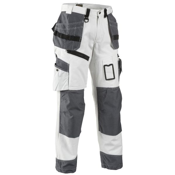 Painter Trouser X (malerbukser) 1500 hvit/grå Painter Trouser X (malerbukser) 1500 hvit/grå