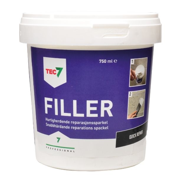Filler snabbhärdande reparationsspackel Filler snabbhärdande reparationsspackel