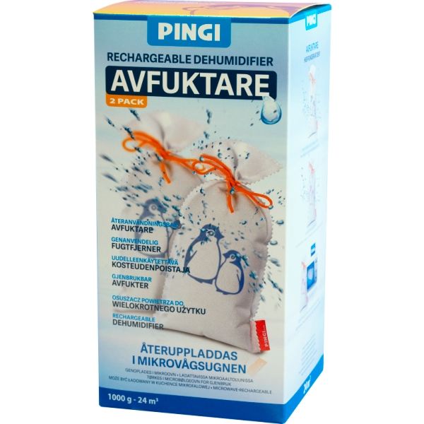 Avfuktare Pingi 2x500gr Avfuktare Pingi 2x500gr