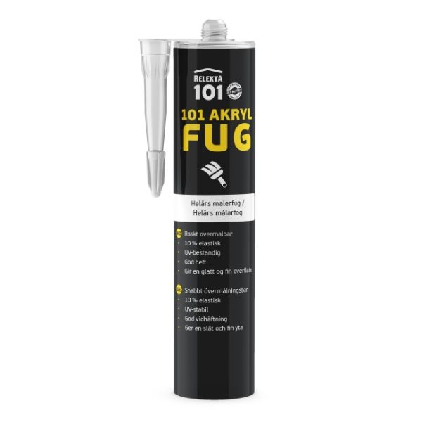 101 Akryl, vit 101 Akryl, vit