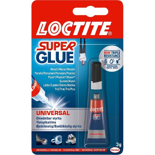 Super Glue, universal Super Glue, universal