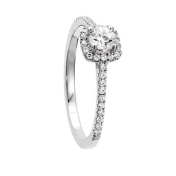 Diamantring i 18K guld Diamantring i 18K guld