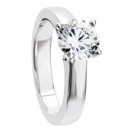 Diamantring i 18K guld Diamantring i 18K guld
