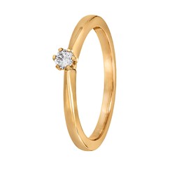 Diamantring i 18K guld Diamantring i 18K guld