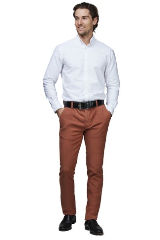LINEN/COTTON TWILL CHINO