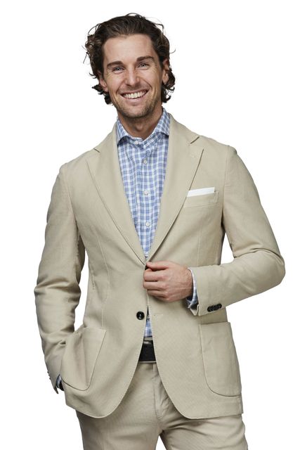 HOPSACK COTTON STRETCH JACKET HOPSACK COTTON STRETCH JACKET