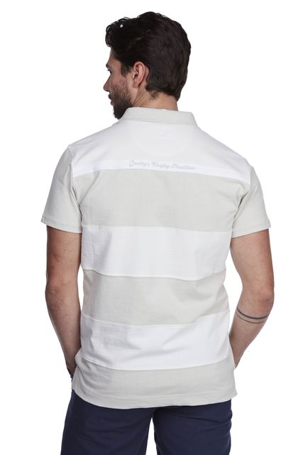 STRIPED BACK POLO STRIPED BACK POLO