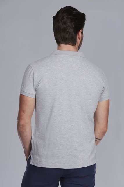 Pique stretch polo