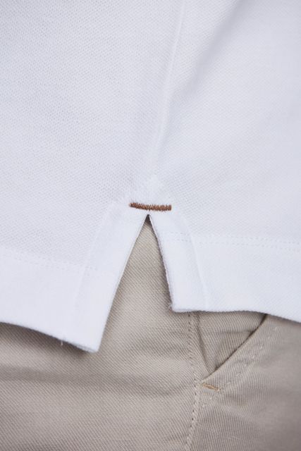 Pique stretch polo