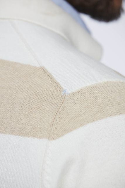 COTTON CASHMERE POLO KNIT COTTON CASHMERE POLO KNIT