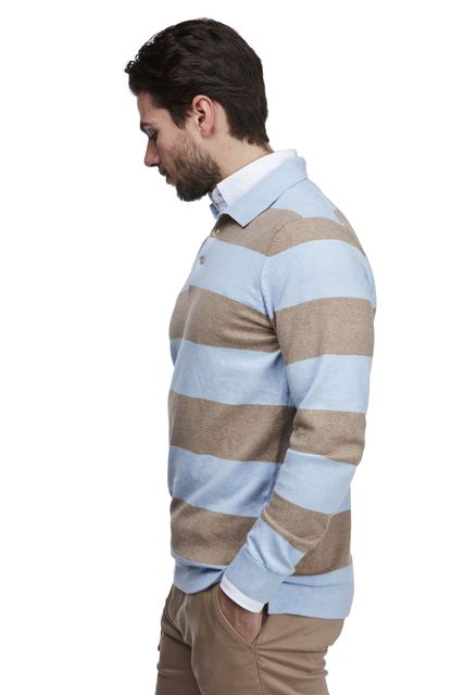 COTTON CASHMERE POLO KNIT COTTON CASHMERE POLO KNIT