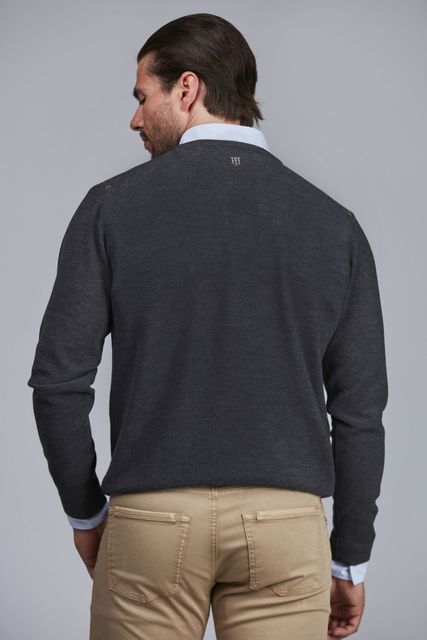 MERINO CREWNECK STRUCTURE KNIT MERINO CREWNECK STRUCTURE KNIT