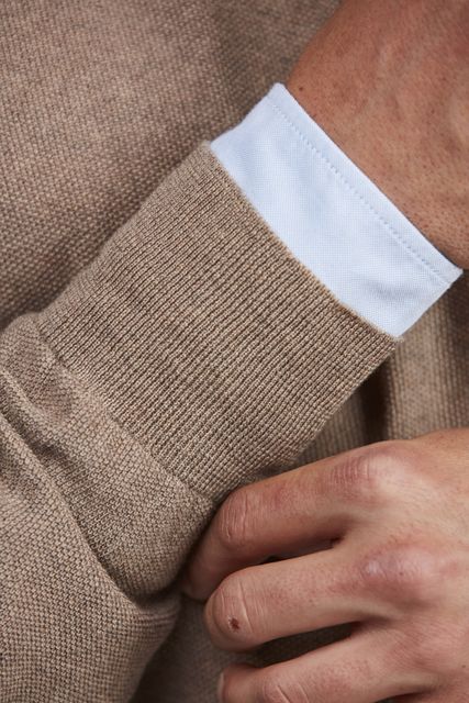 MERINO CREWNECK STRUCTURE KNIT MERINO CREWNECK STRUCTURE KNIT