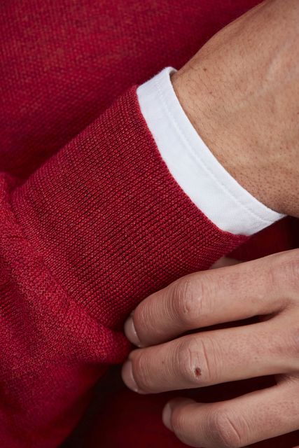 MERINO CREWNECK STRUCTURE KNIT MERINO CREWNECK STRUCTURE KNIT