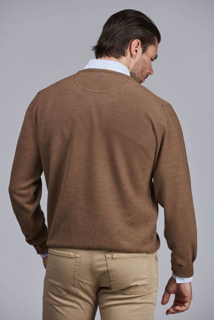 MERINO CREWNECK STRUCTURE KNIT MERINO CREWNECK STRUCTURE KNIT