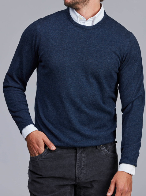 CREW NECK SWEATER E-PATCH CREW NECK SWEATER E-PATCH