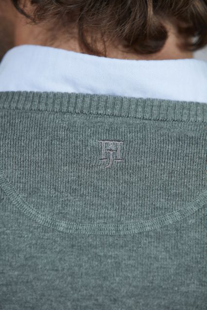 CREW NECK SWEATER E-PATCH CREW NECK SWEATER E-PATCH