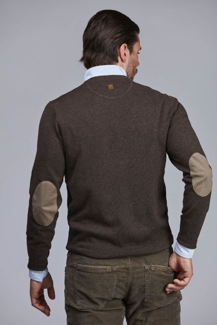 CREW NECK SWEATER E-PATCH CREW NECK SWEATER E-PATCH