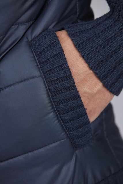 QUILTED FRONT CARDIGAN QUILTED FRONT CARDIGAN