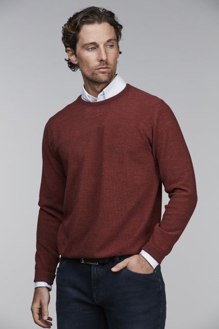 MERINO CREWNECK STRUCTURE KNIT MERINO CREWNECK STRUCTURE KNIT
