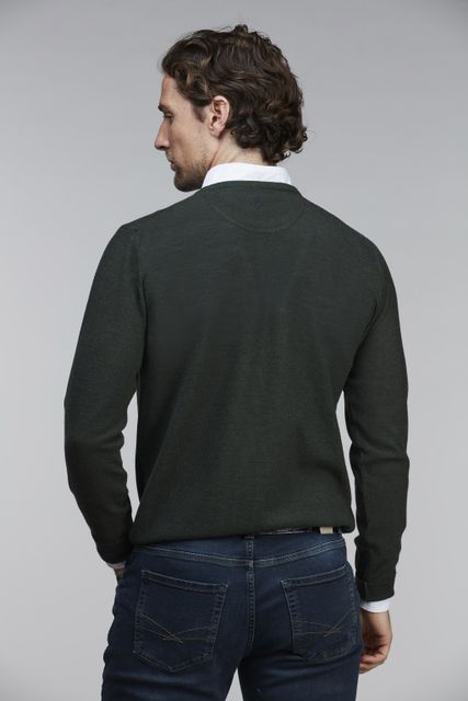 MERINO CREWNECK STRUCTURE KNIT MERINO CREWNECK STRUCTURE KNIT