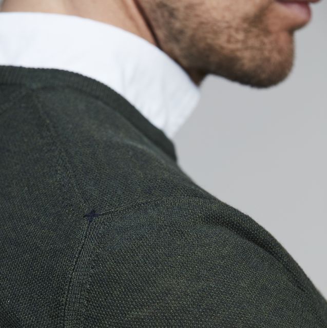 MERINO CREWNECK STRUCTURE KNIT MERINO CREWNECK STRUCTURE KNIT