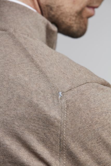 HALFZIP MERINO KNIT