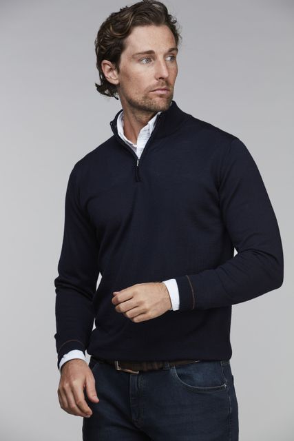 HALFZIP MERINO KNIT