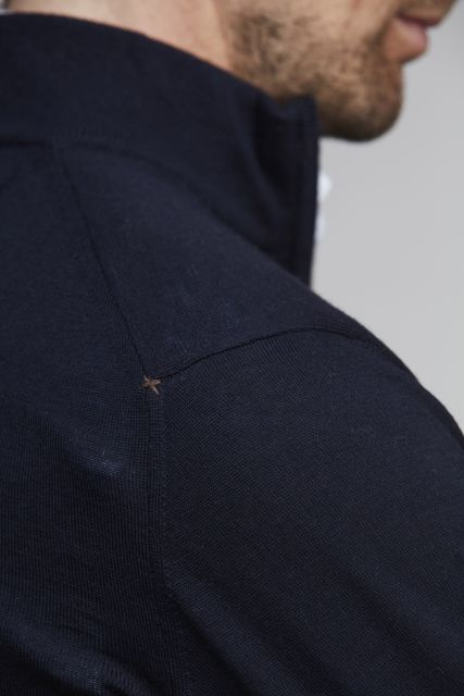 HALFZIP MERINO KNIT