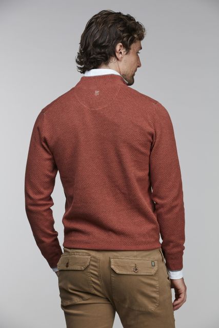 HALF ZIP DIAMOND KNIT HALF ZIP DIAMOND KNIT