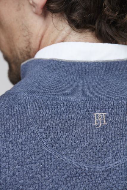 HALF ZIP DIAMOND KNIT HALF ZIP DIAMOND KNIT