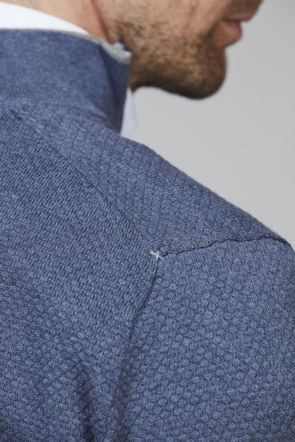 HALF ZIP DIAMOND KNIT HALF ZIP DIAMOND KNIT