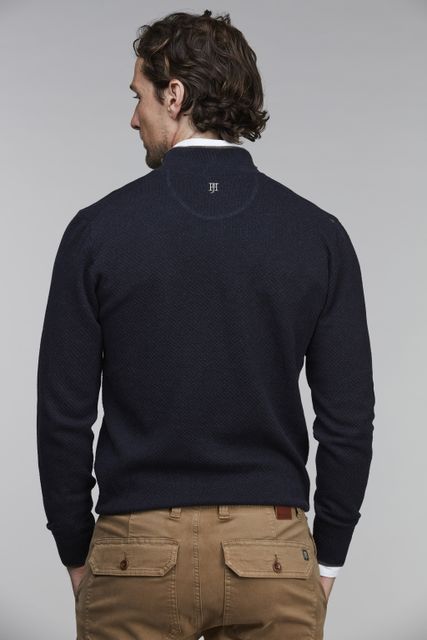 HALF ZIP DIAMOND KNIT HALF ZIP DIAMOND KNIT
