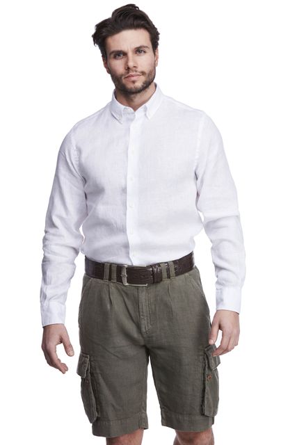 WASHED LINEN SHIRT WASHED LINEN SHIRT