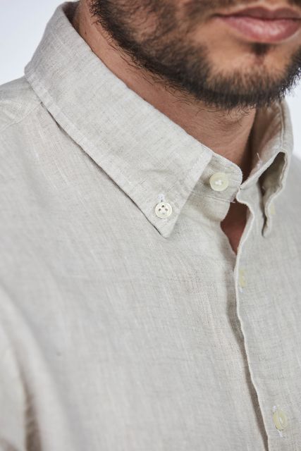 WASHED LINEN SHIRT WASHED LINEN SHIRT