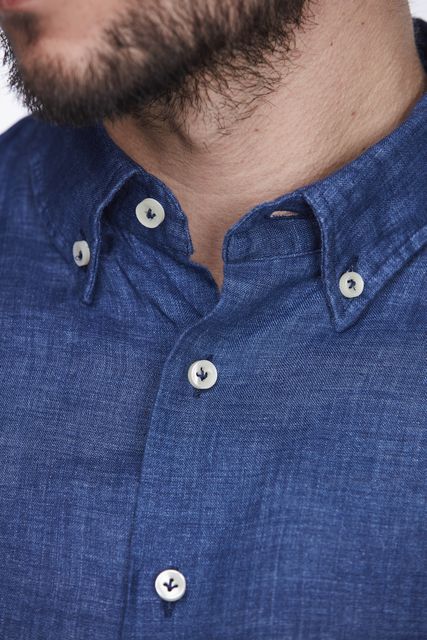 WASHED LINEN SHIRT WASHED LINEN SHIRT