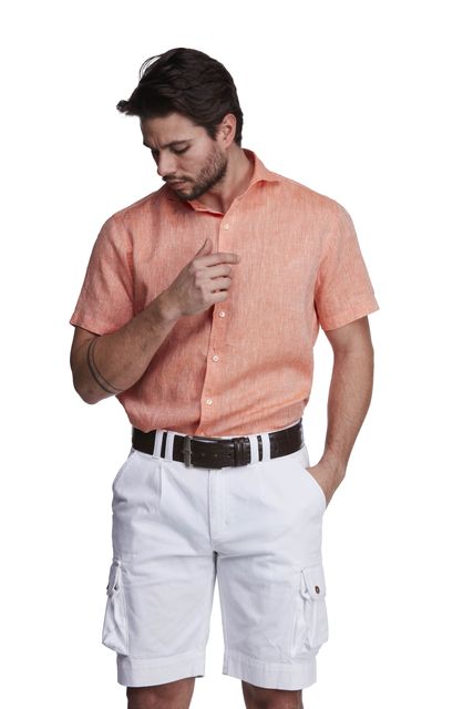 LINEN SHORT SLEEVE SHIRT