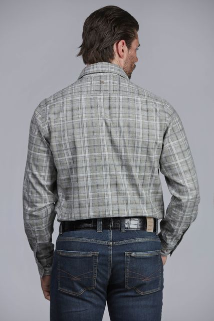 GRAFITE FLANNEL CHECK SHIRT GRAFITE FLANNEL CHECK SHIRT