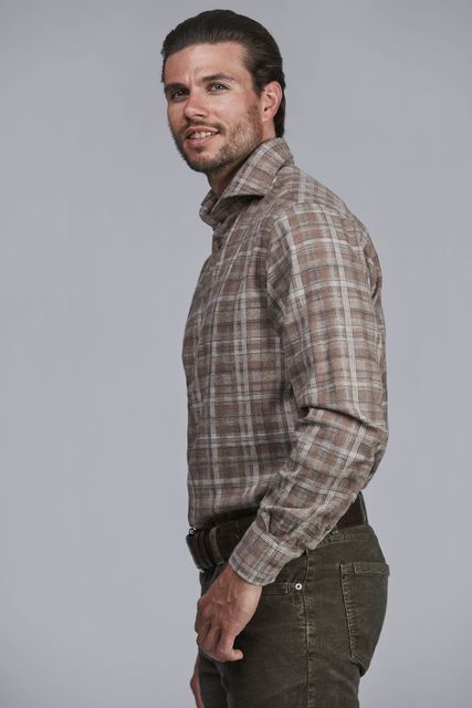 GRAFITE FLANNEL CHECK SHIRT GRAFITE FLANNEL CHECK SHIRT