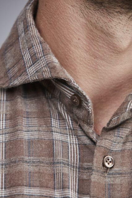 GRAFITE FLANNEL CHECK SHIRT GRAFITE FLANNEL CHECK SHIRT