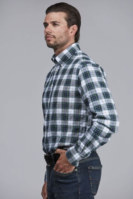 CHECKED SEERSUCKER SHIRT CHECKED SEERSUCKER SHIRT