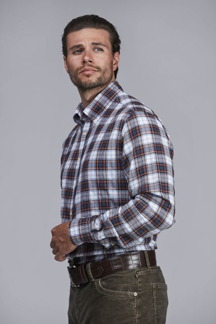 CHECKED SEERSUCKER SHIRT CHECKED SEERSUCKER SHIRT