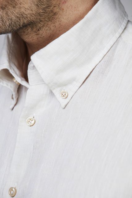 WASHED LINEN SHIRT WASHED LINEN SHIRT