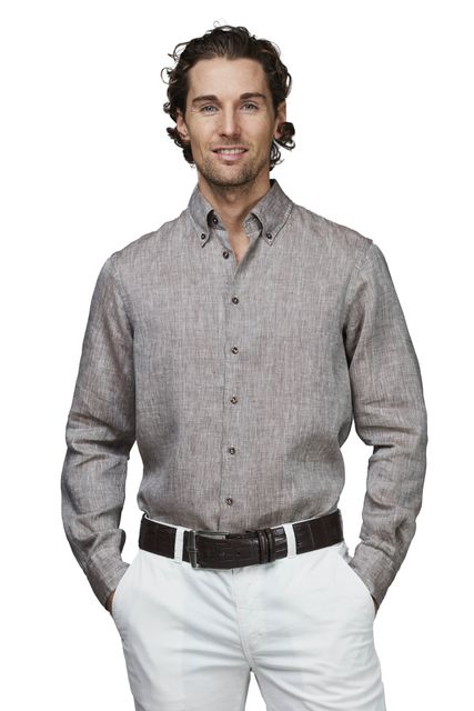 WASHED LINEN SHIRT WASHED LINEN SHIRT