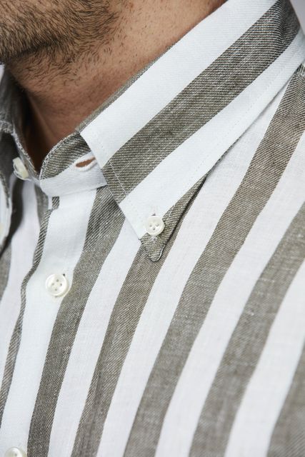 MISTER WIDE STRIPE SHIRT MISTER WIDE STRIPE SHIRT