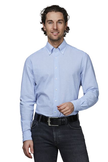 SEERSUCKER STRIPE SHIRT SEERSUCKER STRIPE SHIRT