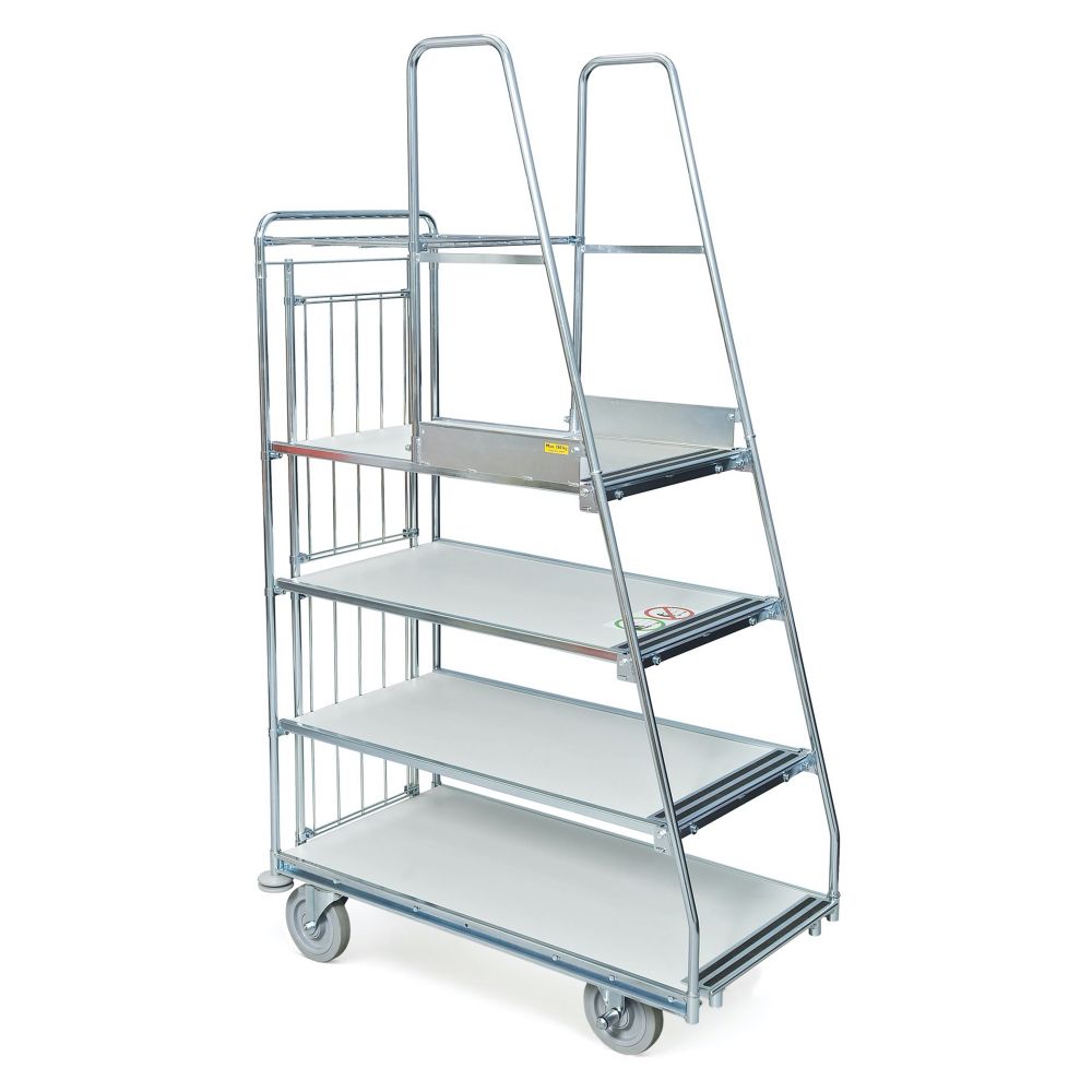 Step trolley 4 shelves Step trolley 4 shelves