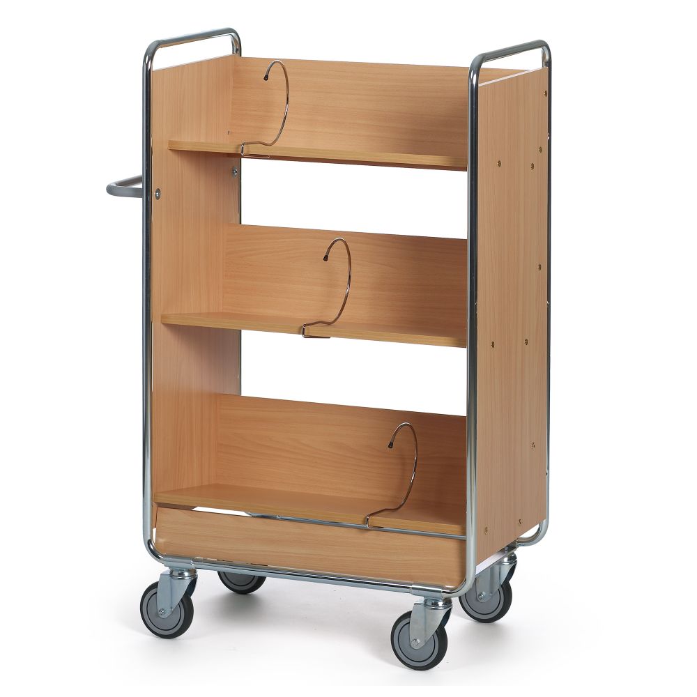 Filing trolley 3 shelves Filing trolley 3 shelves