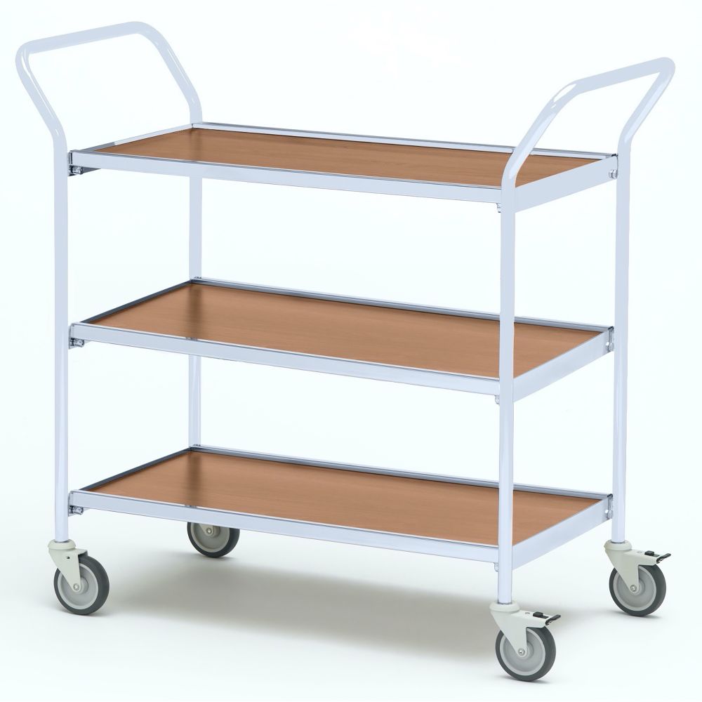 Table trolley with two handles